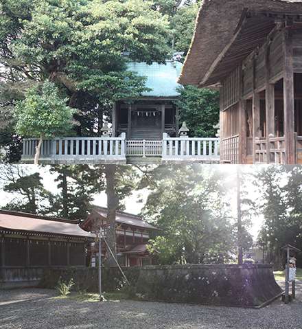カートピア12月号で訪れた糸魚川市内にある奴奈川神社