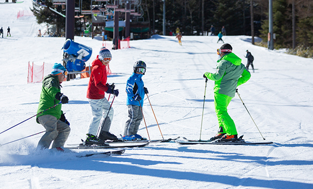 スキー教室参加者の様子 ＜スバル×スポーツ＞