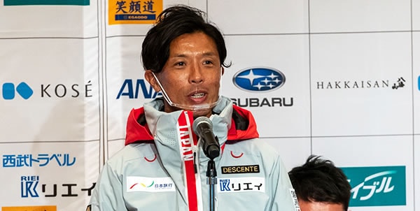 スバルが応援する日本代表の丸山貴雄選手（ナショナルデモンストレーター）