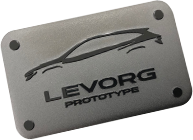 新型LEVORG PROTOTYPE オリジナルプレート＜SUBARU東京モーターショー2019＞